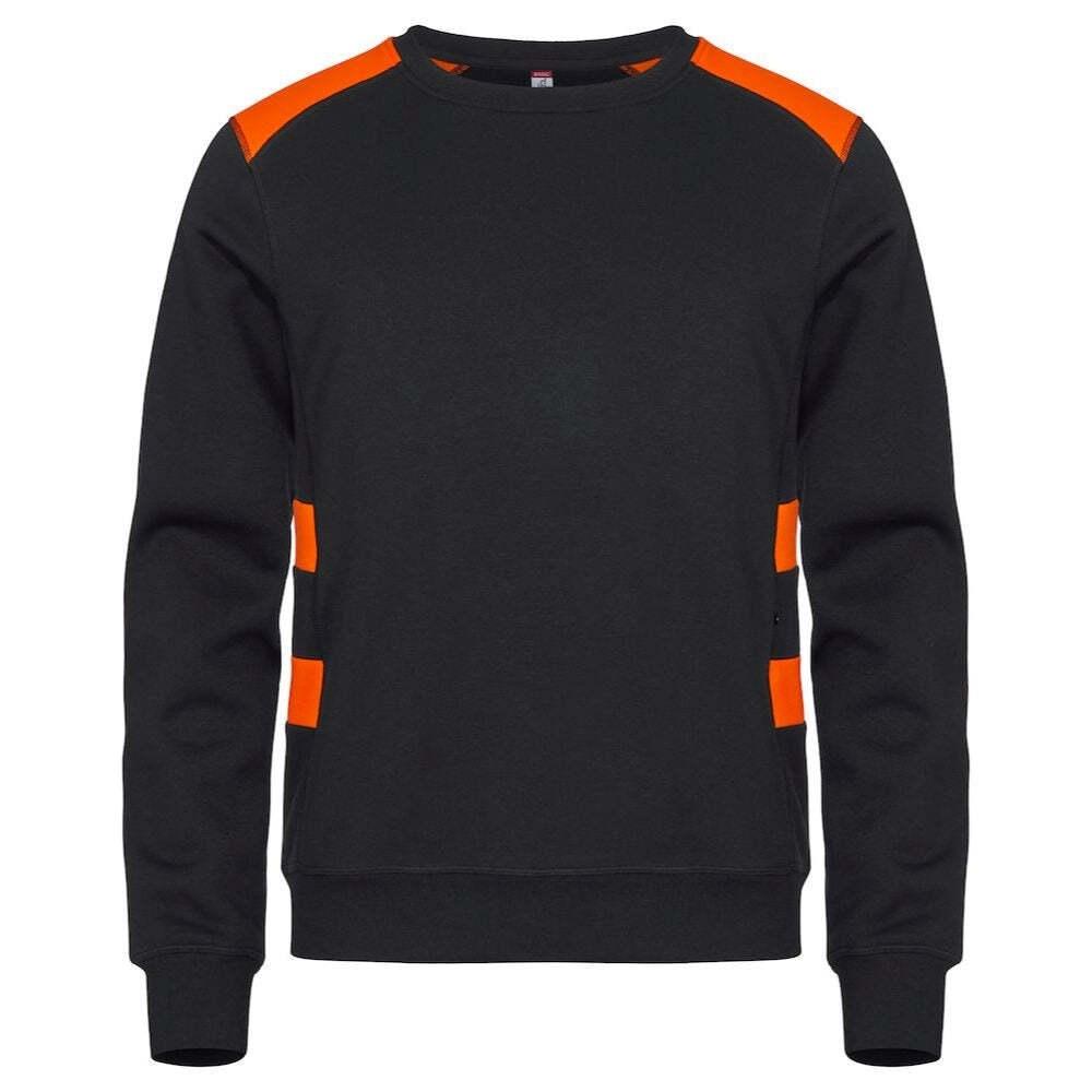 SUDADERA CUELLO REDONDO BICOLOR