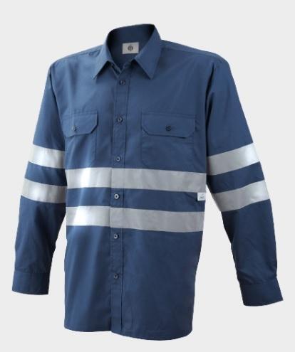 CAMISA M/LARGA CON 2 BANDAS