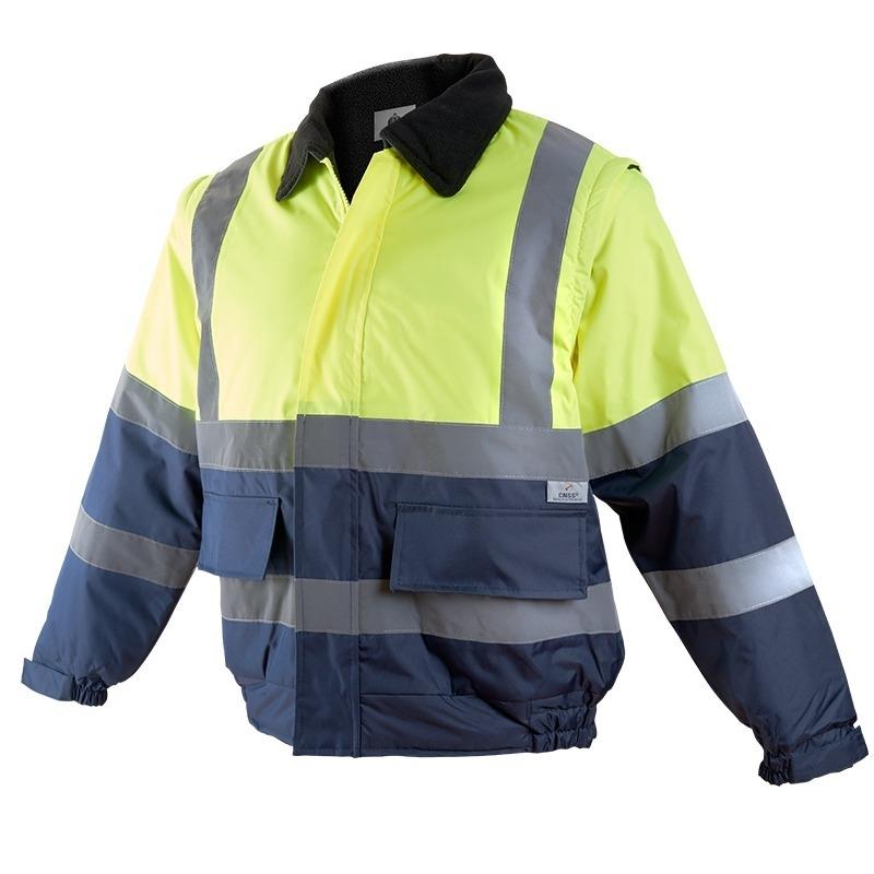 CHAQUETA BOMBER ALTA VISIB.