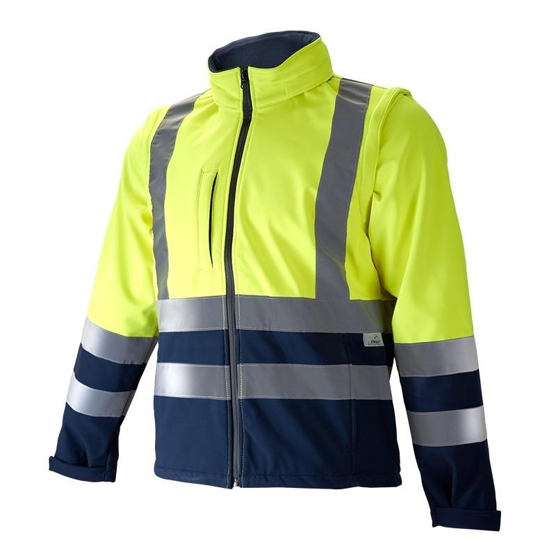 CHAQUETA SOFT SHELL A.V. M/DESMONTAB.