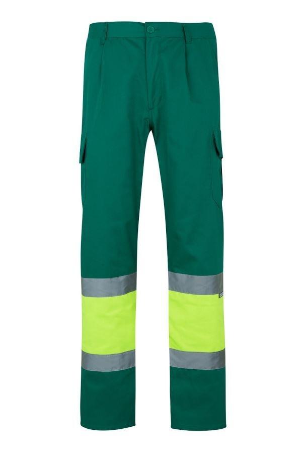 PANTALON BICOLOR MULTIBOLSILLOS