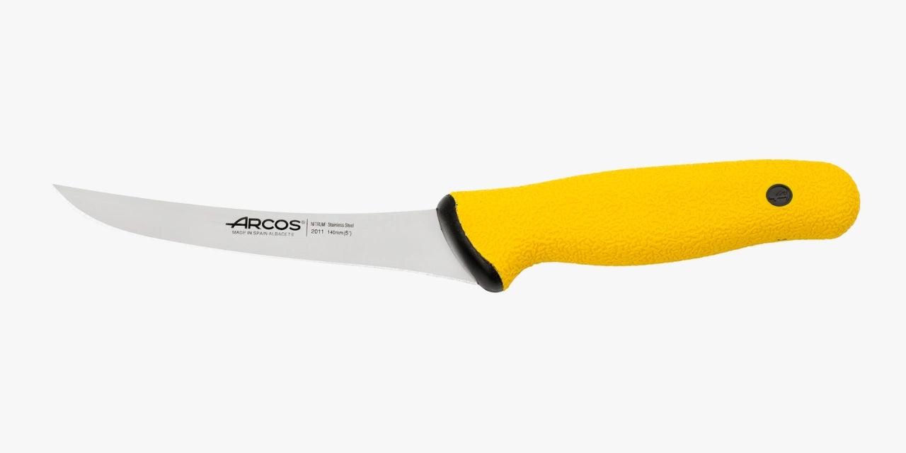 CUCHILLO DESHUESADOR 140MM PUNTA NORMAL SEMIRIGIDO