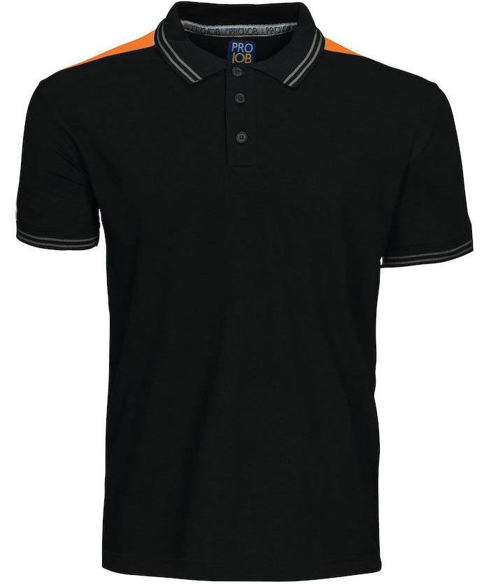 POLO PIQU   M/C BICOLOR C/CANALE EN PU  OS Y CUELLO