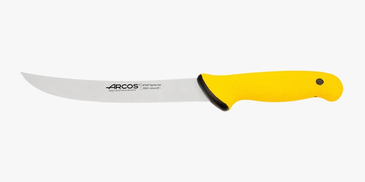 CUCHILLO CARNICERO CURVO 220MM DUOPRO