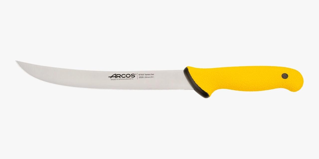 CUCHILLO CARNICERO 250MM CURVO DUOPRO