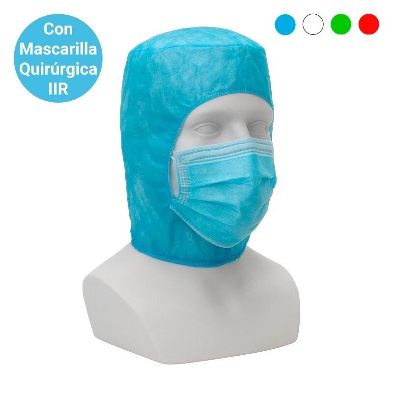 PAQ. 50 U. BURKA POLIPROP C/MASC QUIR
