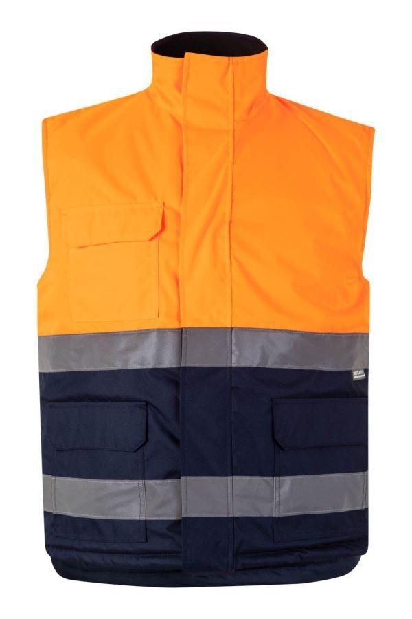 CHALECO ACOLCHADO BICOLOR AV