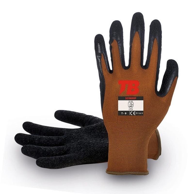 PAR GUANTES NAILON/LATEX