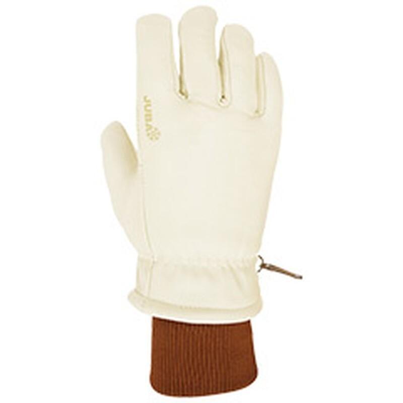 PAR GUANTES PIEL FLOR FORRO THINS
