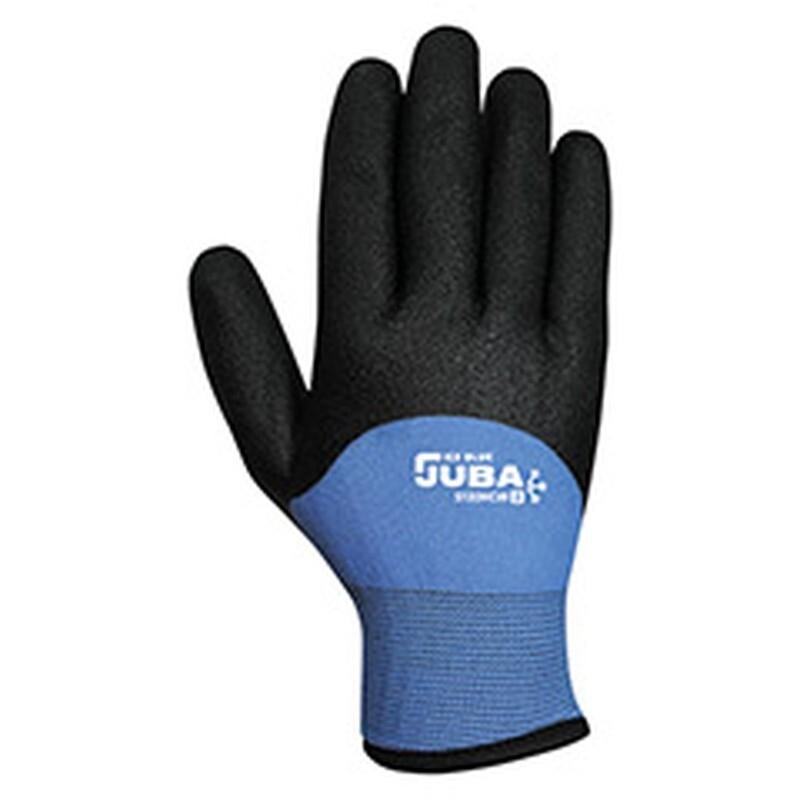 GUANTES ICE BLUE NYLON 1/2 DORSO PVC