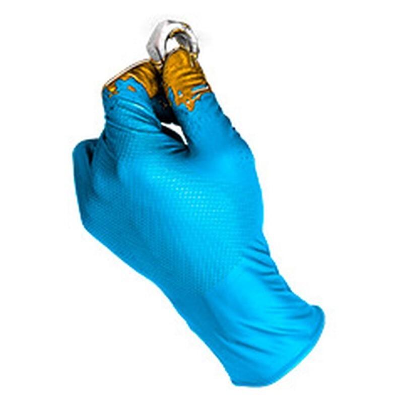 GUANTES NITRILO GRIPPAZ S/POLVO