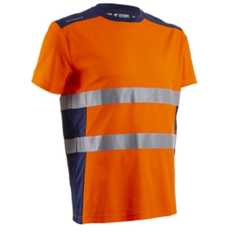 CAMISETA M/C NEKKI AV PARCHE CONSTRASTE CUELLO+HOMBRO+COSTADO
