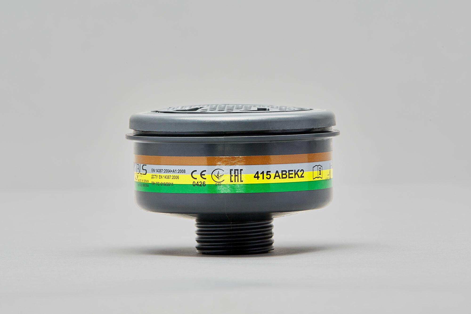 FILTRO BLS 415 ABEK2 GASES/VAP/ACID/AMON