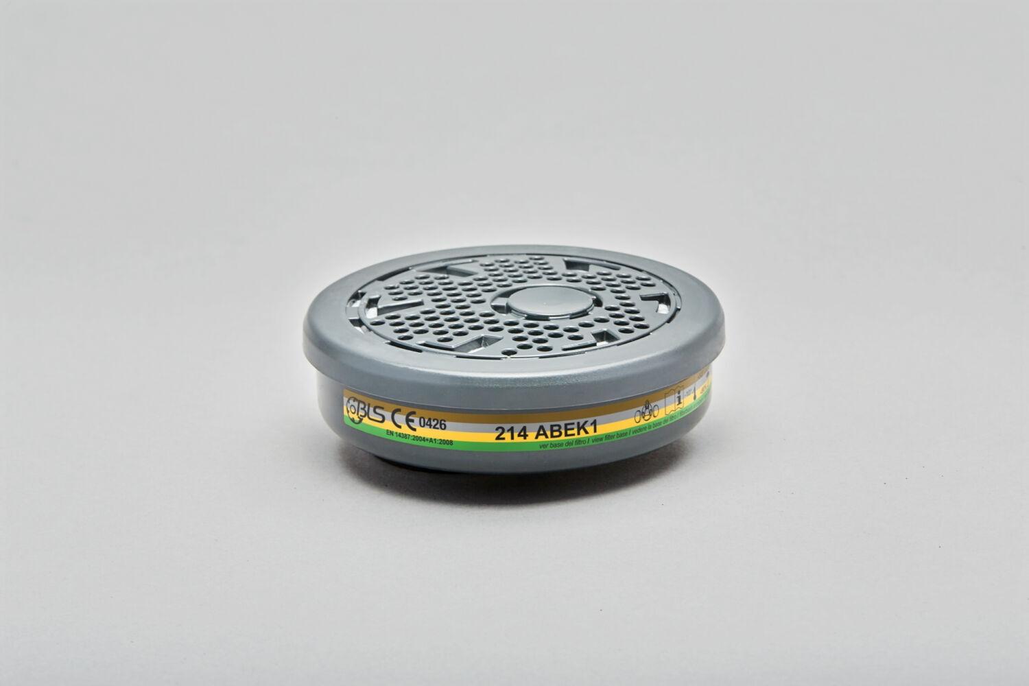 FILTRO BLS 214 ABEK1 GASES/VAPORES/ACIDOS/AMON