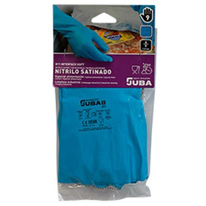 PAR GUANTES NITRILO SATINADO
