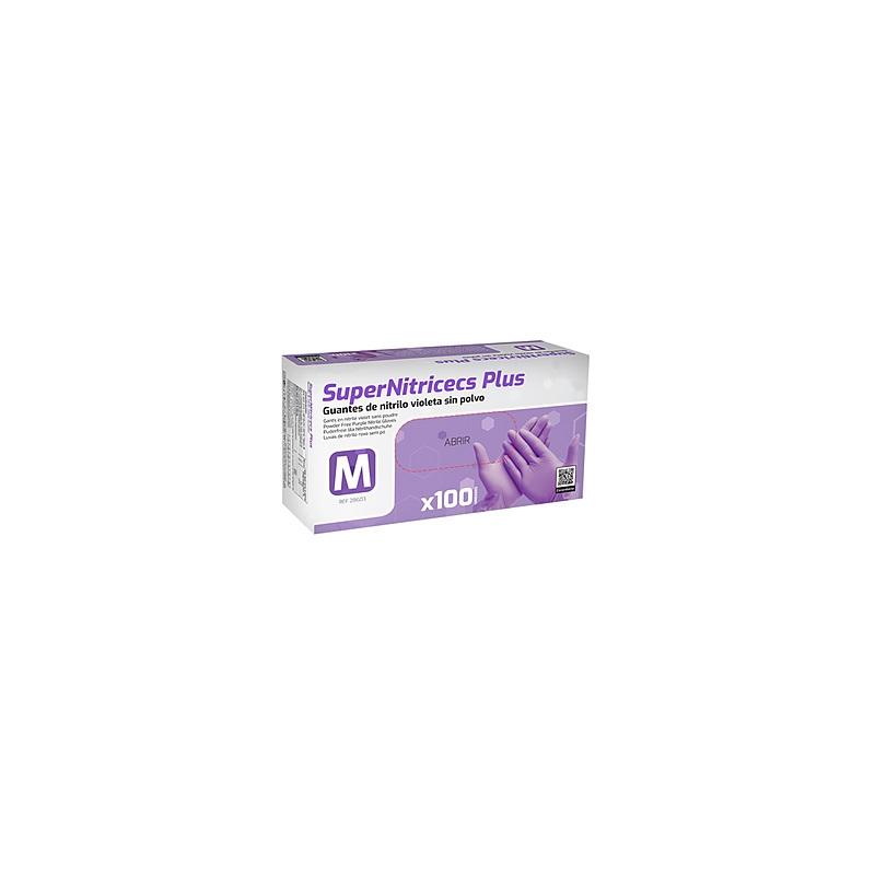 GUANTES NITRILO 6,0GR S/P AQL 1.5 CAJA 100 UDS