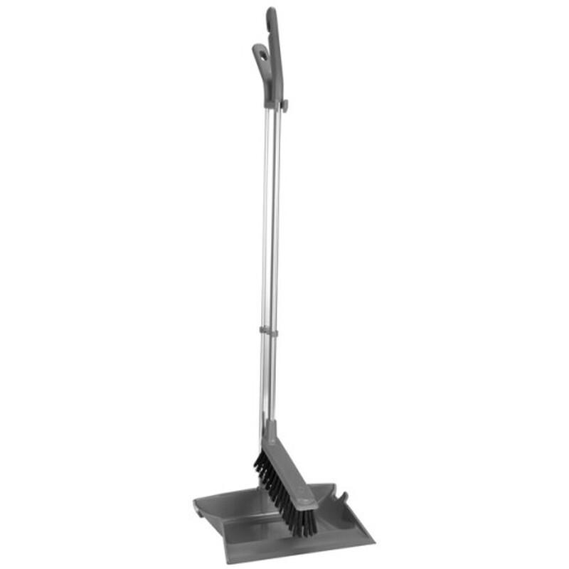 RECOGEDOR POLIPROP. CON MANGO Y ESCOBA