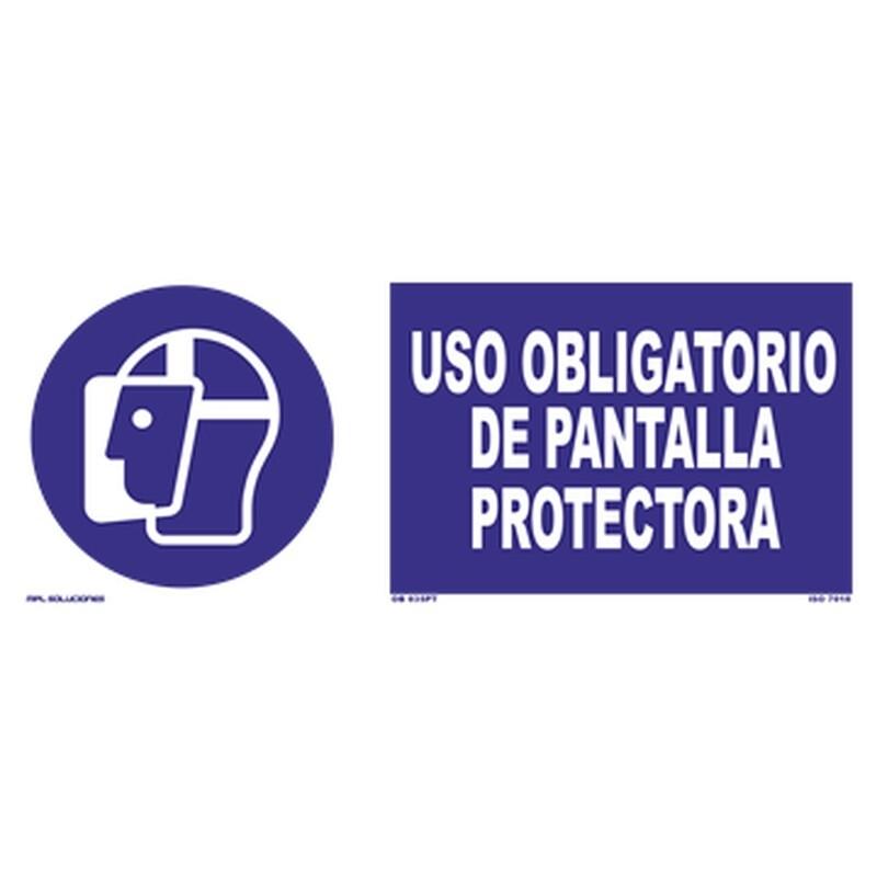PEGATINA ADHESIVA SE  AL USO OBLIGATORIO DE GUANTES 210X150MM .. ..