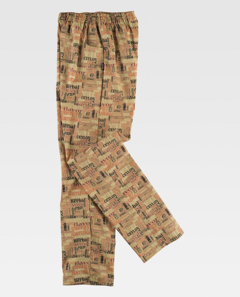 PANTALON CINTURA ELASTICA ESTAMPAD