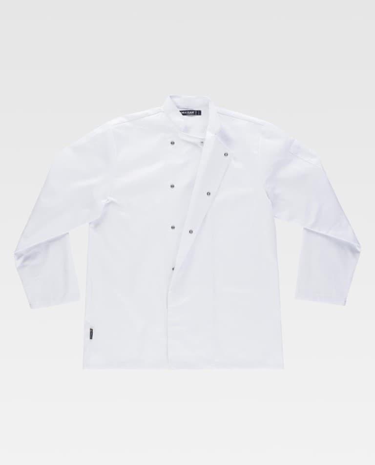 CHAQUETILLA BASICA CUELLO MAO Y CIERRE CRUZADO