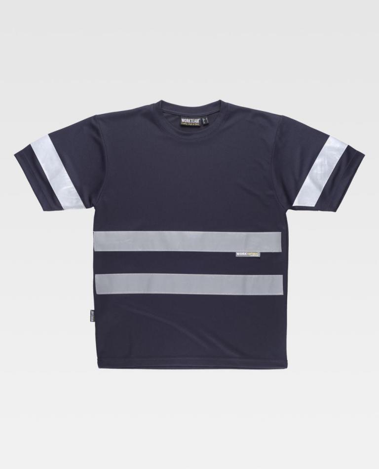 CAMISETA BANDAS REFL. M/CORTA