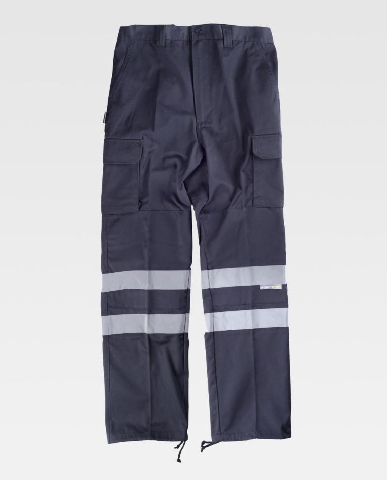 PANTALON MULTIB. CON BANDAS REFLEC