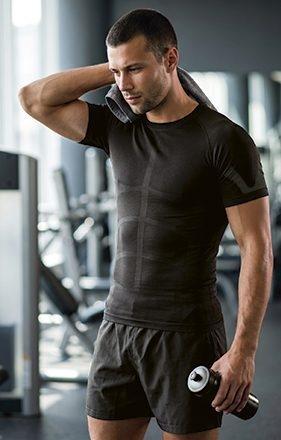 CAMISETA TERMICA ELASTICA CUELLO REDONDO