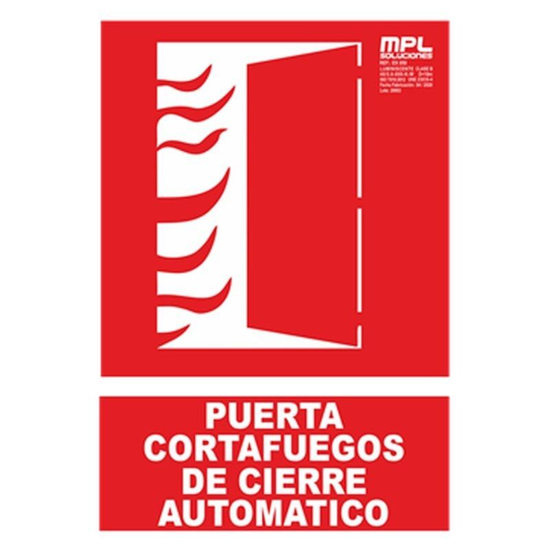 SE  AL FOTOLUMINISCENTE CLASE B: MASCARA PVC210X300MM .. ..