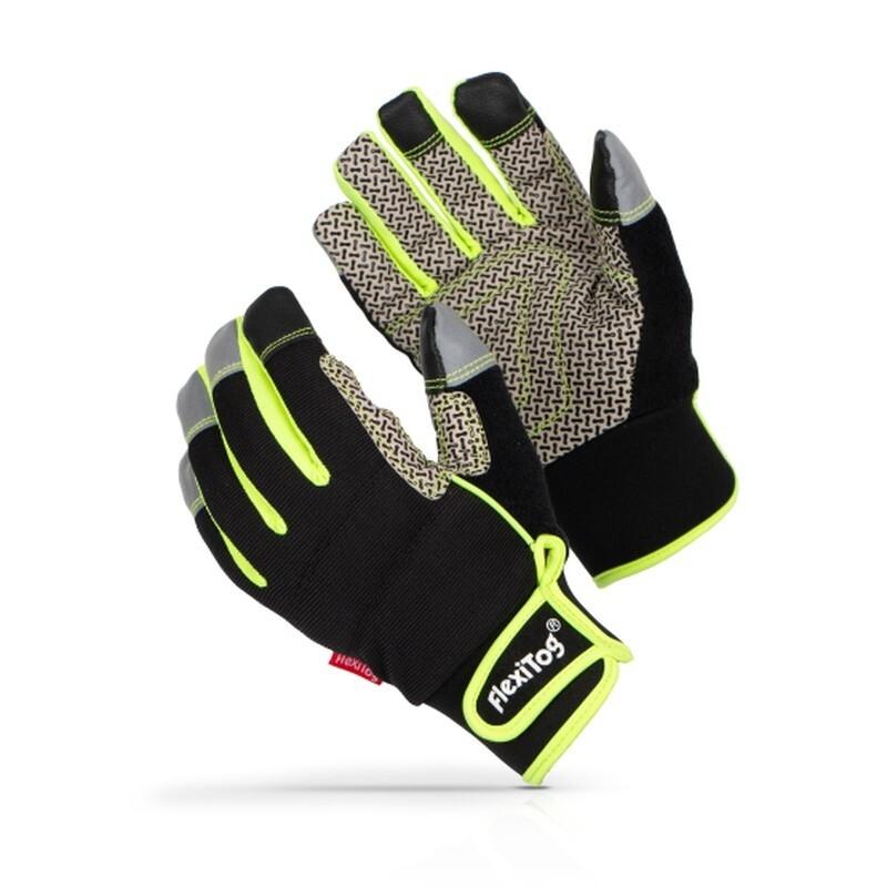 PAR GUANTES REFRIGERADO TACTIL  ACTIVE TOUCH .NEGRO-GRIS