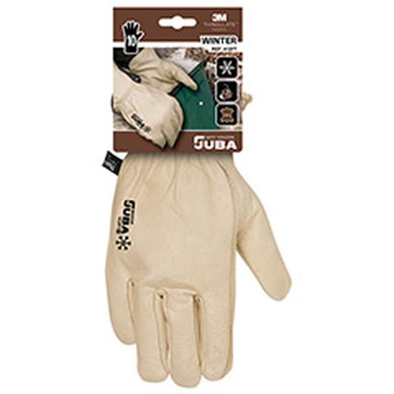 GUANTES PIEL FLOR VACUNO INT.THINSULATE