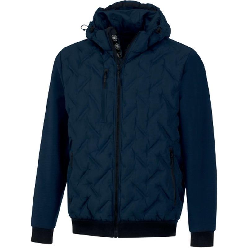 CHAQUETA HIBRIDA CON MANGAS SOFTSHELL