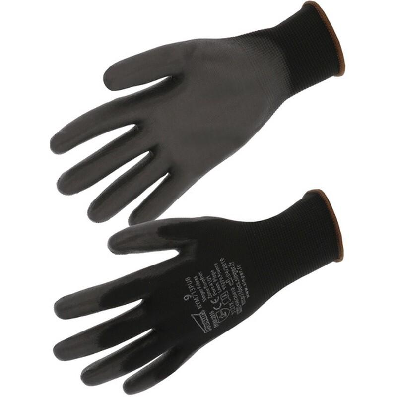 PAR GUANTES POLIESTER PALMA POLIURETANO
