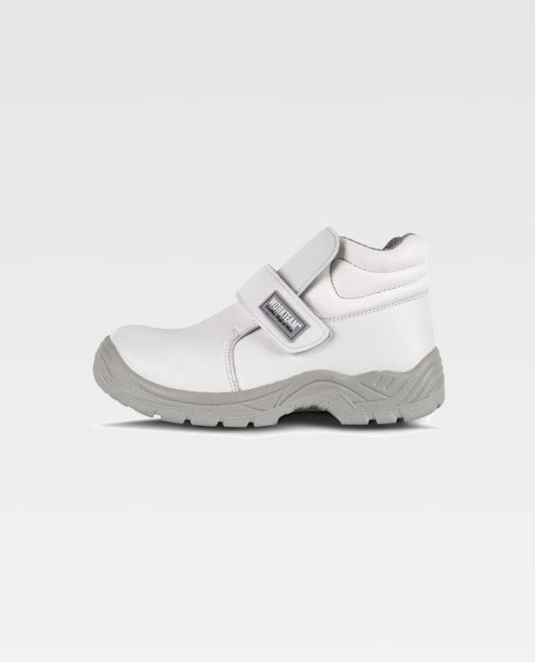 BOTA MICROFIBRA C/CORDONES PUNTERA ACERO ANTI IMPACTOS