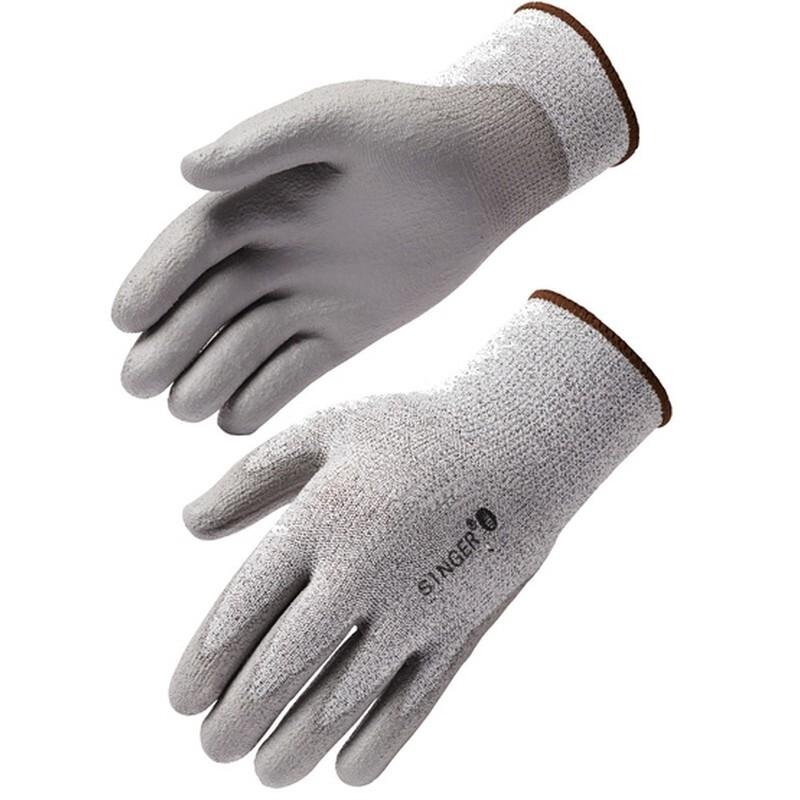 PAR GUANTES ANTICORTE PALMA PU