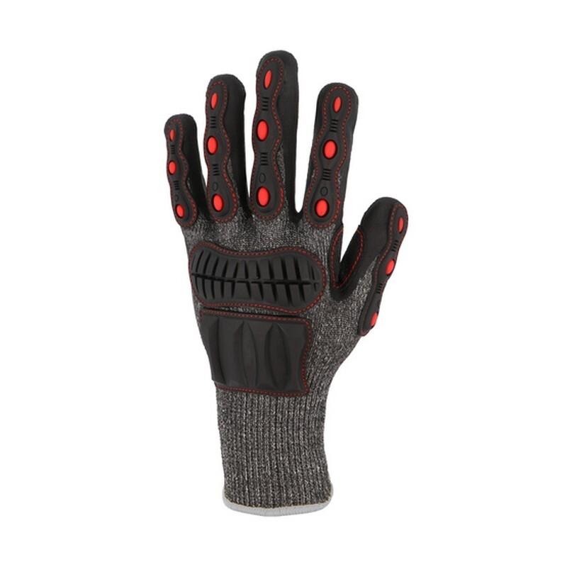 PAR GUANTES PEAD RECUB C/NITRILO ESPUMA. GOLPE & IMPACTO "P