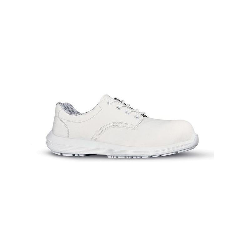 PAR ZAPATO BLANCO S2 CORDONES