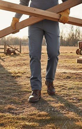 PANTALON LARGO SOFTSHELL