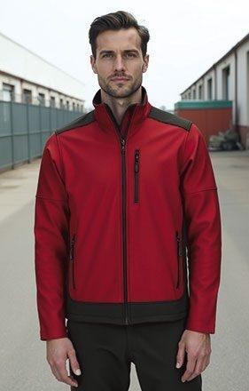 CHAQUETA SOFTSHELL BICOLOR