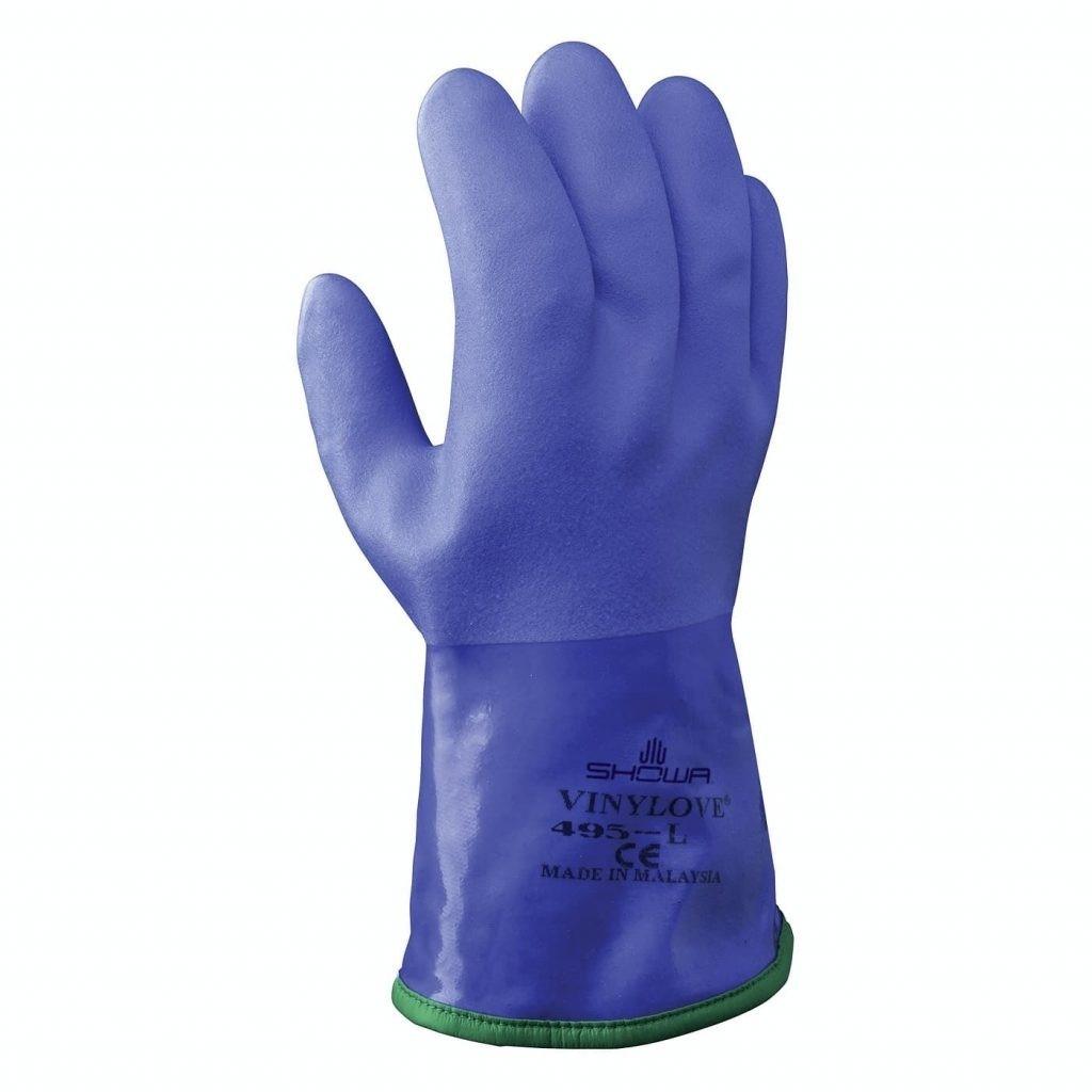 GUANTE SHOWA PVC FORRO ALG/ACR EXTRAIBLE . T .11/2XL