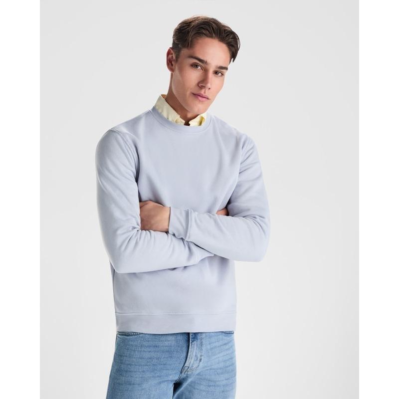 SUDADERA CLASICA C/CUELLO LISA .