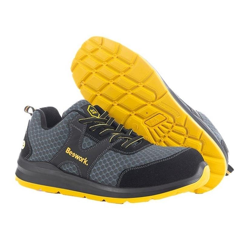 PAR DEPORTIVAS NO METAL TEJ TECNICO SURYA S3S CI FO SR SC PU/PU .AZUL