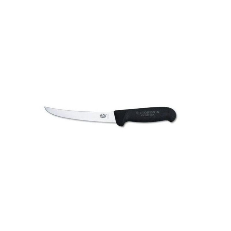 CUCHILLO DESHUESAR RIGIDO CURVO 15 CM