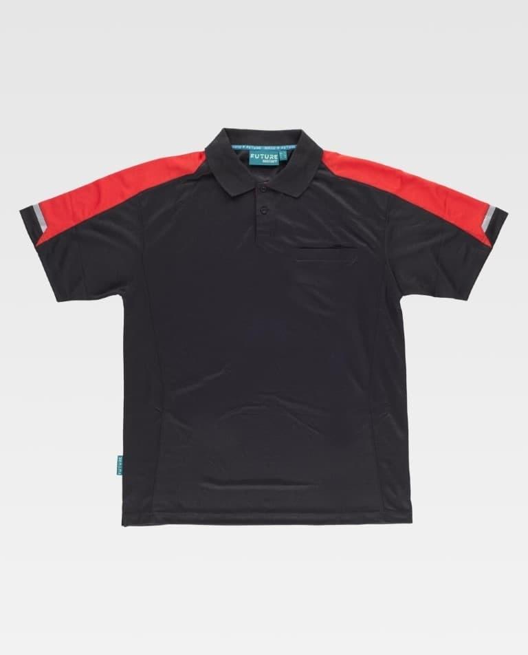 POLO M/C COMBINADA C/DETALLES REF