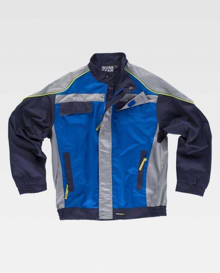 CHAQUETA TRICOLOR VIVOS AV