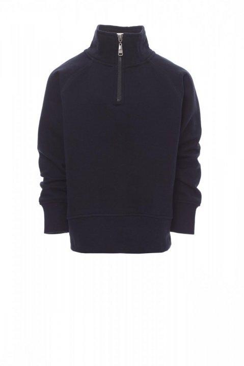 SUDADERA C/MEDIA CREMALLERA PERCHADA .
